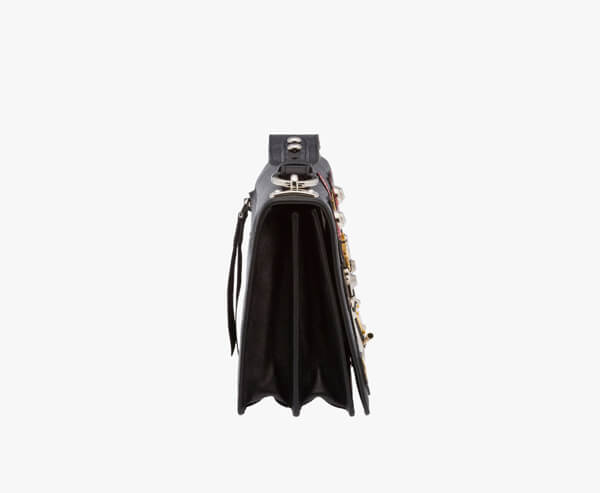 2017新作 PRADA プラダスーパーコピー カーフレザー ロボット ショルダーバッグ 1BD055VY102EJL_F0N12